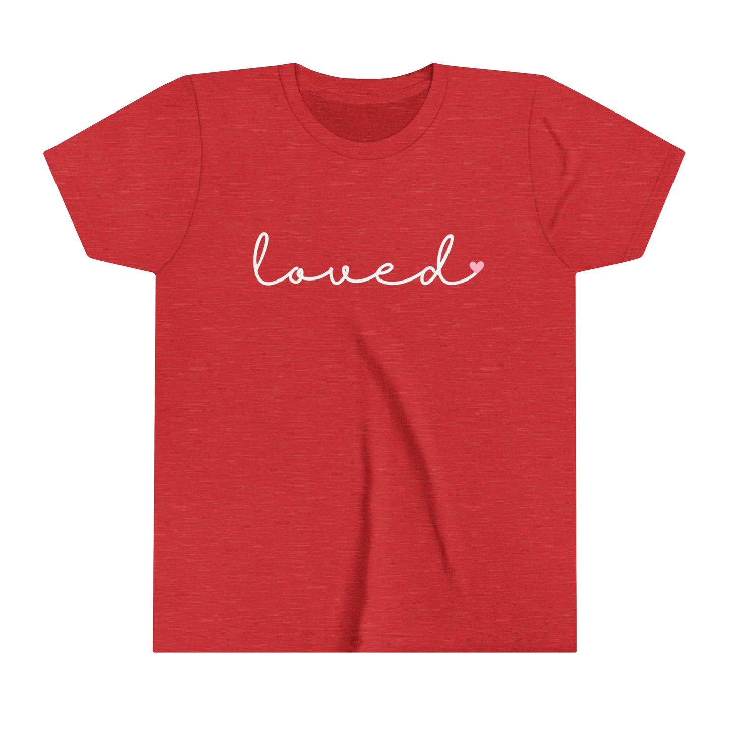 Youth Loved Shirt, Youth Valentine's Shirt, Kids Valentine's Day Shirt