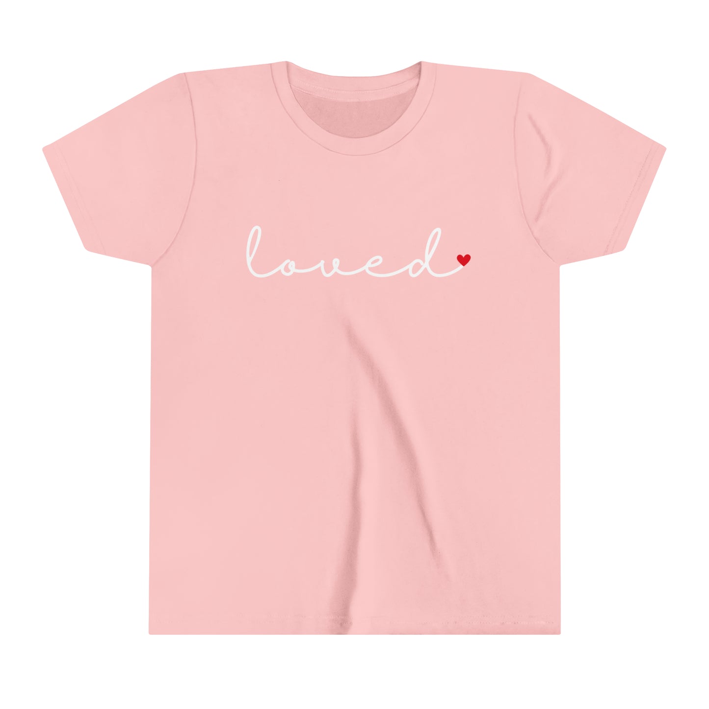 Youth Loved Shirt, Youth Valentine's Shirt, Kids Valentine's Day Shirt