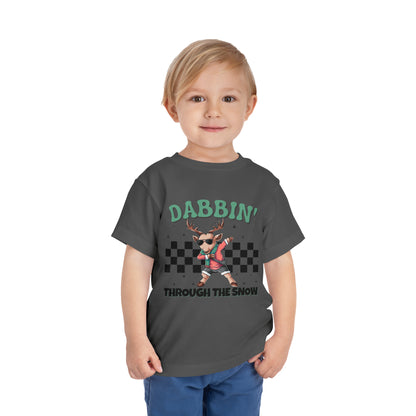 Toddler Christmas Shirt, Dabbin' Through The Snow, Kids Christmas Shirt, Teen Christmas Shirt, Boys Christmas Shirt, Girls Christmas Shirt