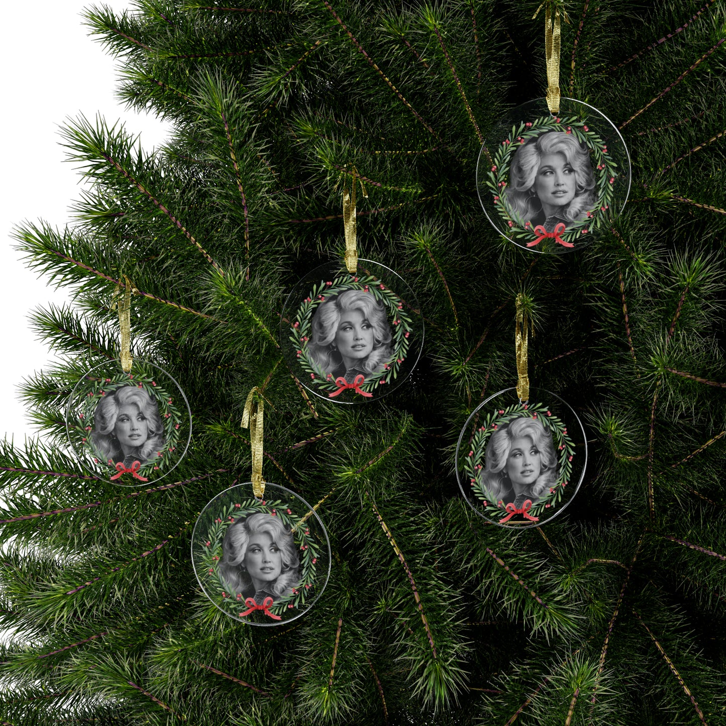 Dolly Parton Christmas Ornament, Dolly Parton Ornament, Dolly Parton Gift, Dolly Parton Gift