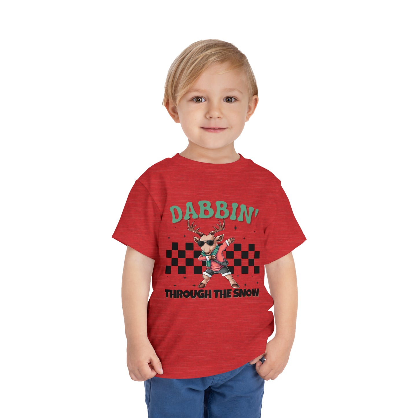 Toddler Christmas Shirt, Dabbin' Through The Snow, Kids Christmas Shirt, Teen Christmas Shirt, Boys Christmas Shirt, Girls Christmas Shirt