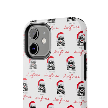 Taylor Swift "Merry Swiftmas" iPhone Case, Taylor Swift Gift, Swiftie iPhone Case, Swiftie Gift