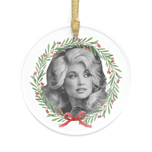 Dolly Parton Christmas Ornament, Dolly Parton Ornament, Dolly Parton Gift, Dolly Parton Gift