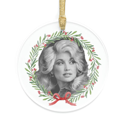 Dolly Parton Christmas Ornament, Dolly Parton Ornament, Dolly Parton Gift, Dolly Parton Gift