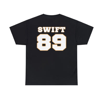 Adult Loving Him Was Red - Taylor Swift and Travis Kelce T-Shirt - A Blend of Music and Sports Romance