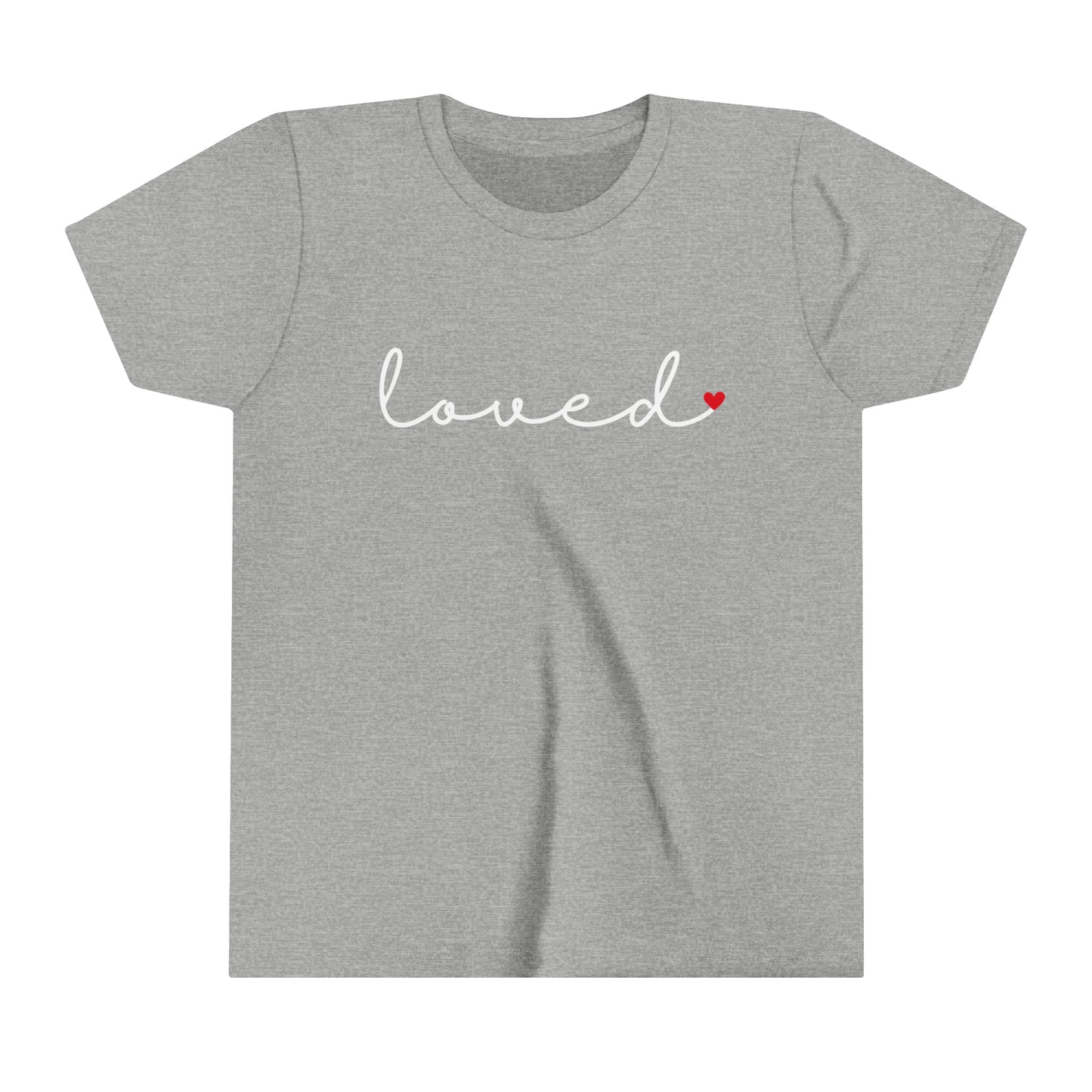 Youth Loved Shirt, Youth Valentine's Shirt, Kids Valentine's Day Shirt