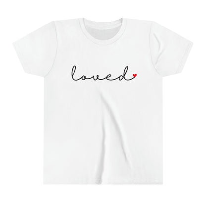 Youth Loved Shirt, Youth Valentine's Shirt, Kids Valentine's Day Shirt