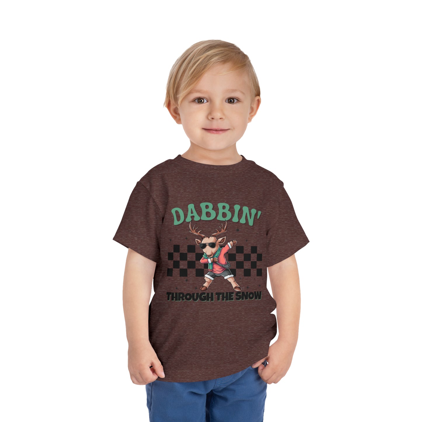 Toddler Christmas Shirt, Dabbin' Through The Snow, Kids Christmas Shirt, Teen Christmas Shirt, Boys Christmas Shirt, Girls Christmas Shirt