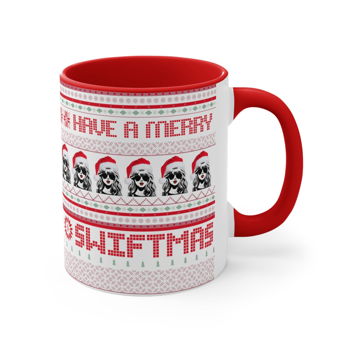 Merry Swiftmas Coffee Cup, Taylor Swift Coffee Cup, Swiftie Gift