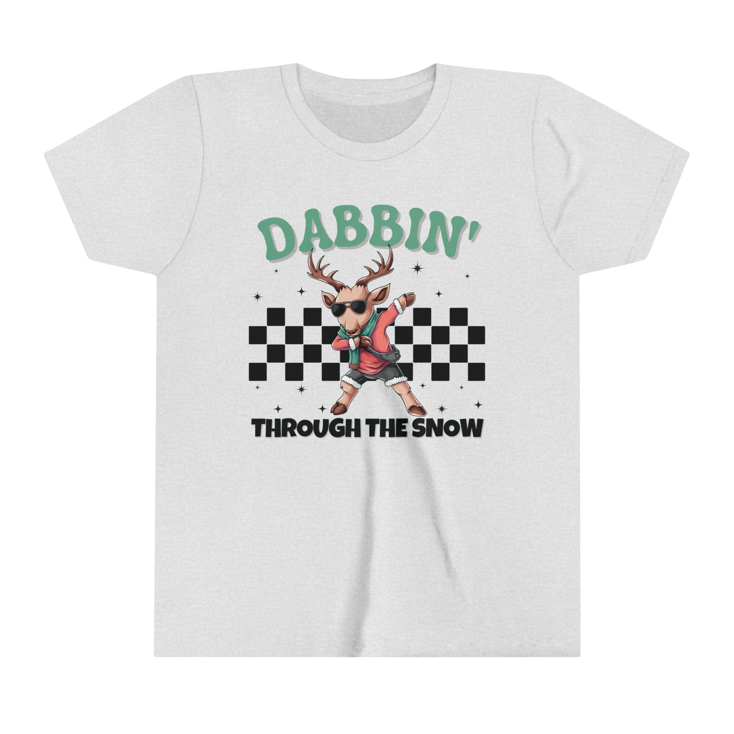 Youth Christmas Shirt, Dabbin' Through The Snow, Kids Christmas Shirt, Teen Christmas Shirt, Boys Christmas Shirt, Girls Christmas Shirt