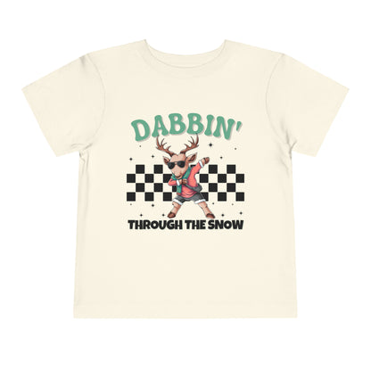 Toddler Christmas Shirt, Dabbin' Through The Snow, Kids Christmas Shirt, Teen Christmas Shirt, Boys Christmas Shirt, Girls Christmas Shirt