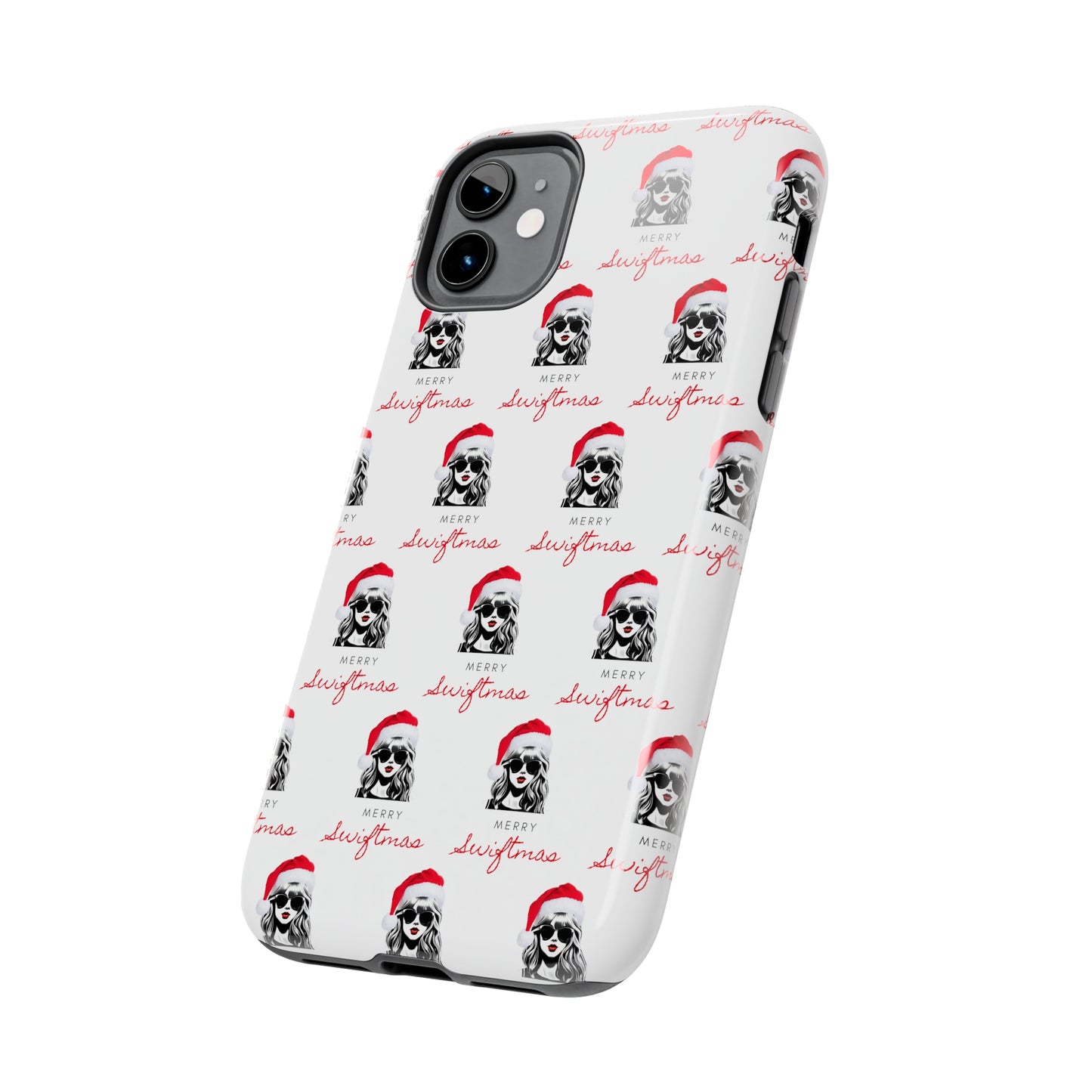 Taylor Swift "Merry Swiftmas" iPhone Case, Taylor Swift Gift, Swiftie iPhone Case, Swiftie Gift