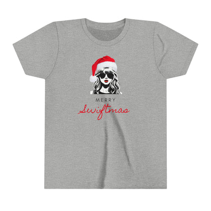 Youth Merry Swiftmas Shirt, Kids Swiftie Christmas Shirt, Youth Swiftie Shirt, Kids Swiftie Christmas Gifts