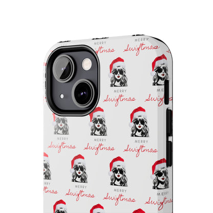 Taylor Swift "Merry Swiftmas" iPhone Case, Taylor Swift Gift, Swiftie iPhone Case, Swiftie Gift