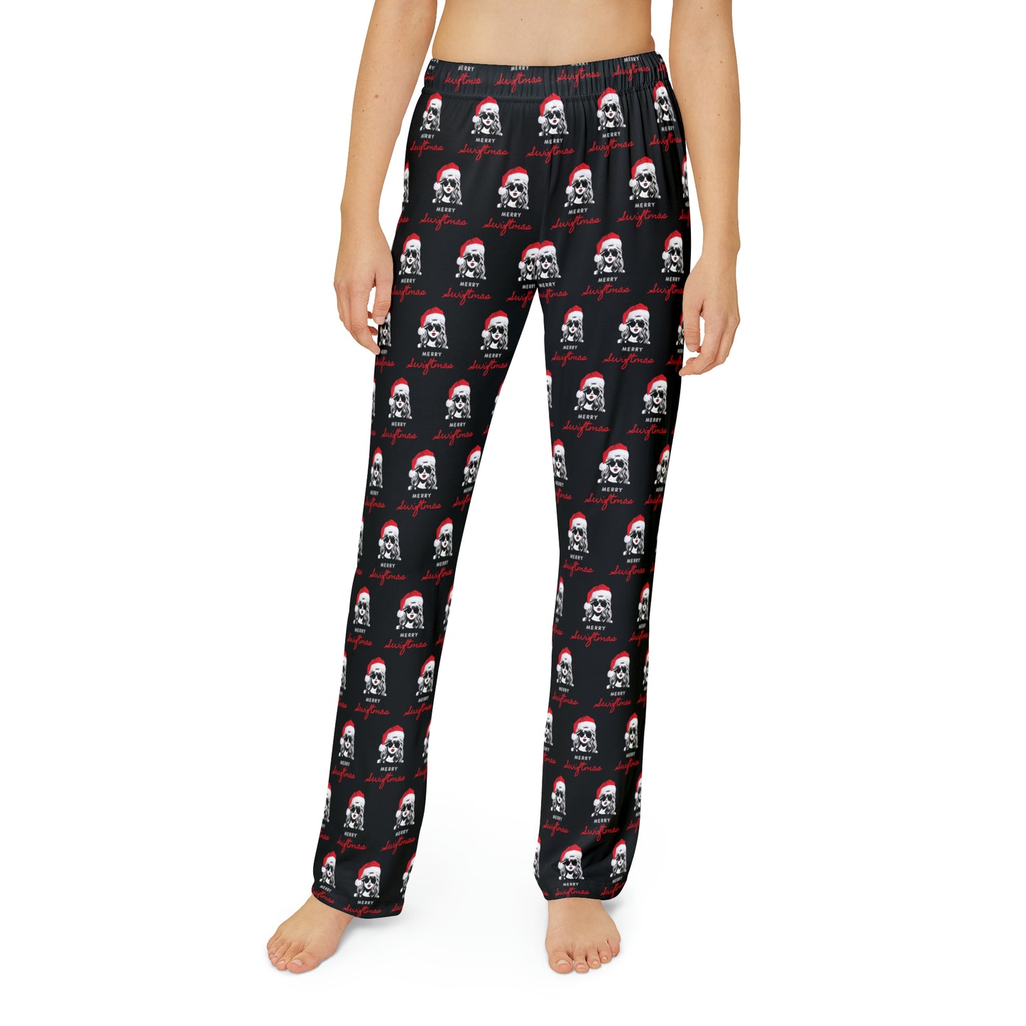 Youth "Merry Swiftmas" Pajamas, Kids Taylor Swift Pajamas, Kids Taylor Swift Christmas, Youth Swiftie Gift