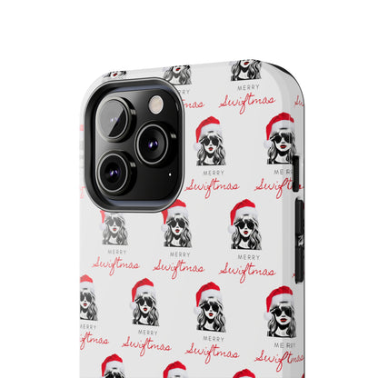 Taylor Swift "Merry Swiftmas" iPhone Case, Taylor Swift Gift, Swiftie iPhone Case, Swiftie Gift