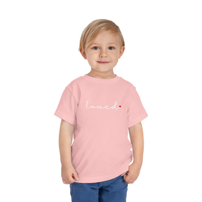 Toddler Loved Shirt, Toddler Valentine's Day Shirt, Baby Valentine's Day Shirt