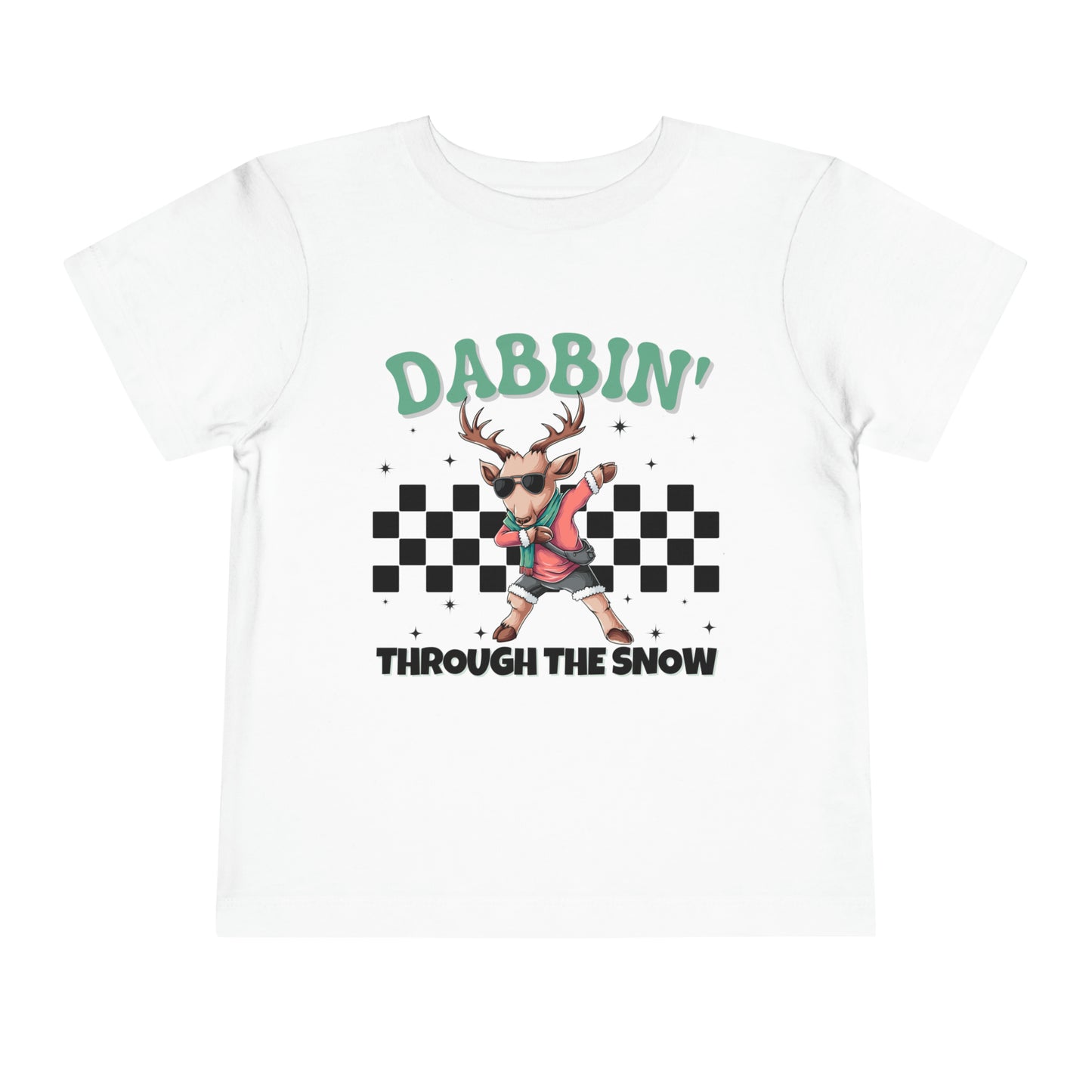 Toddler Christmas Shirt, Dabbin' Through The Snow, Kids Christmas Shirt, Teen Christmas Shirt, Boys Christmas Shirt, Girls Christmas Shirt