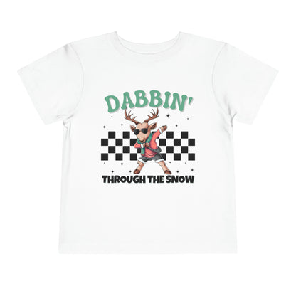 Toddler Christmas Shirt, Dabbin' Through The Snow, Kids Christmas Shirt, Teen Christmas Shirt, Boys Christmas Shirt, Girls Christmas Shirt