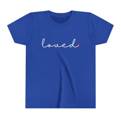 Youth Loved Shirt, Youth Valentine's Shirt, Kids Valentine's Day Shirt