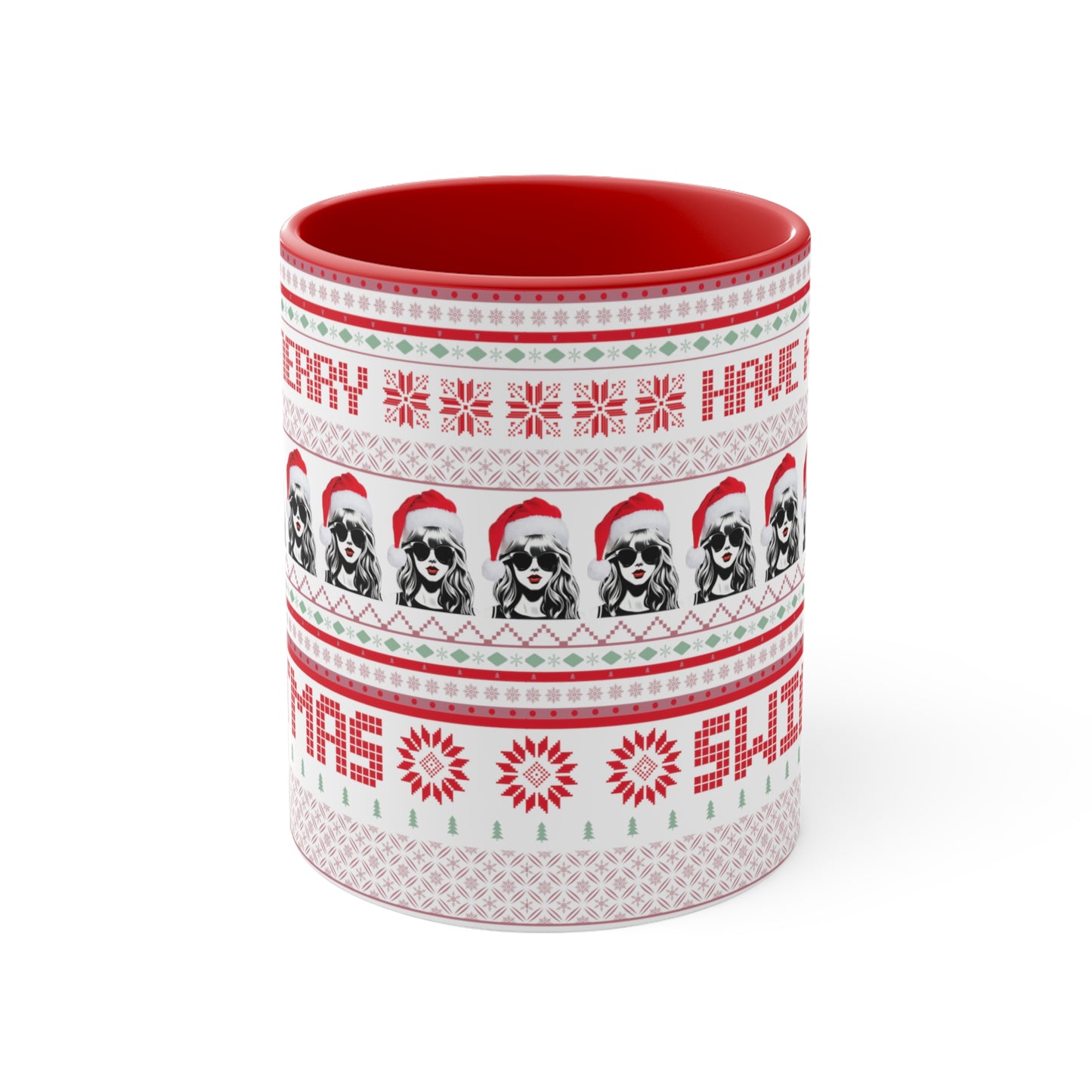 Merry Swiftmas Coffee Cup, Taylor Swift Coffee Cup, Swiftie Gift