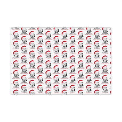 Morgan Wallen "Wallen Around The Christmas Tree" Christmas Wrapping Paper, Morgan Wallen Holiday Gift Wrap, Morgan Wallen Gift