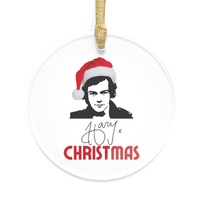 Harry Christmas Acrylic Ornament, Harry Styles Ornament, Harry Styles Gift, Harry Styles Christmas Gift