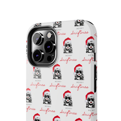 Taylor Swift "Merry Swiftmas" iPhone Case, Taylor Swift Gift, Swiftie iPhone Case, Swiftie Gift