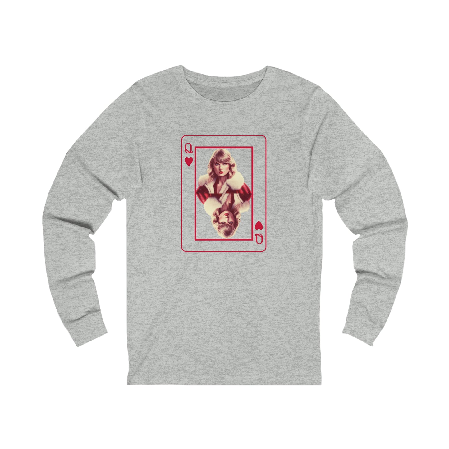 Taylor Swift Queen of Hearts Long Sleeve Women's T-Shirt