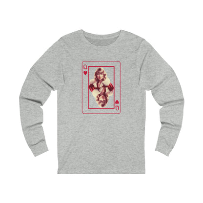 Taylor Swift Queen of Hearts Long Sleeve Women's T-Shirt