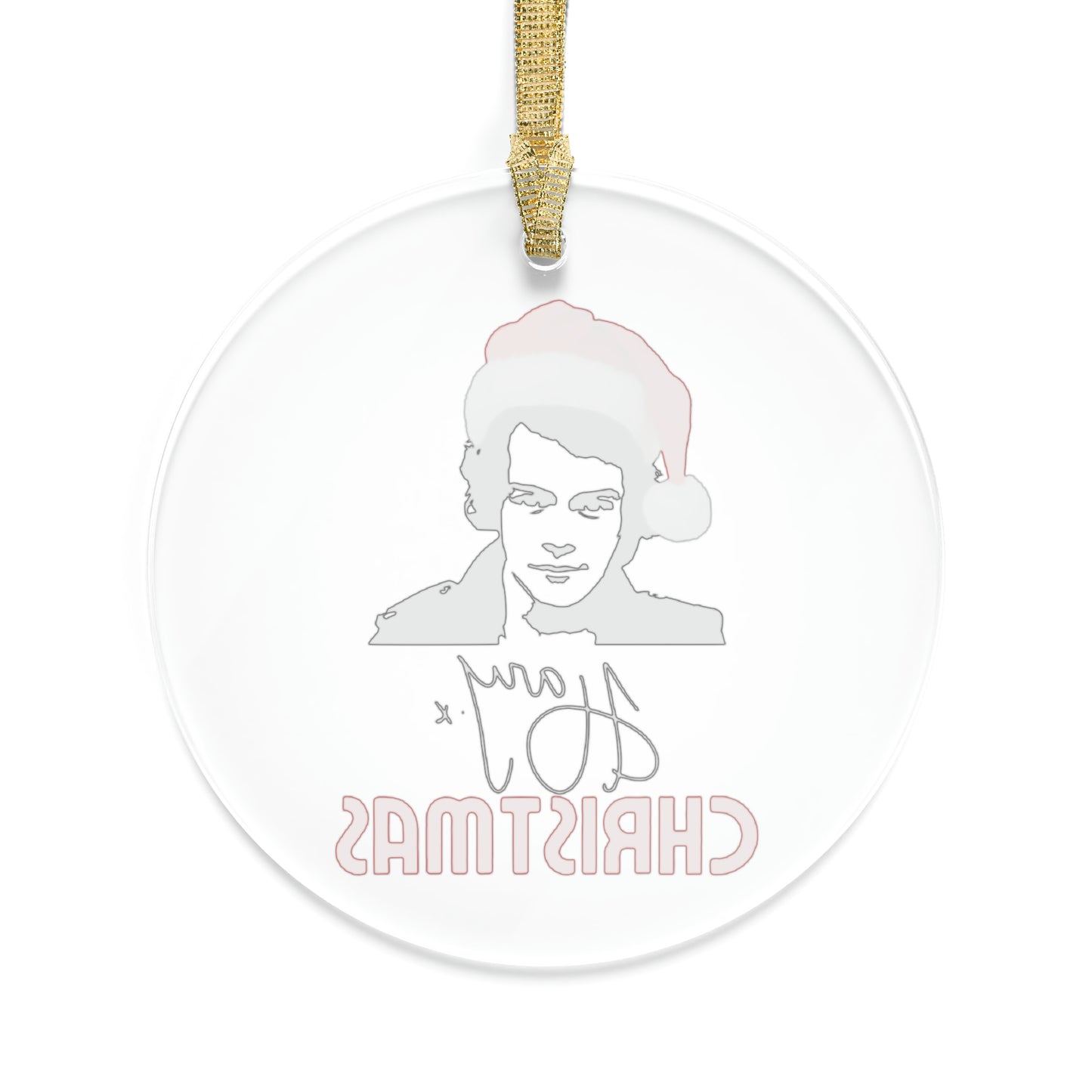 Harry Christmas Acrylic Ornament, Harry Styles Ornament, Harry Styles Gift, Harry Styles Christmas Gift