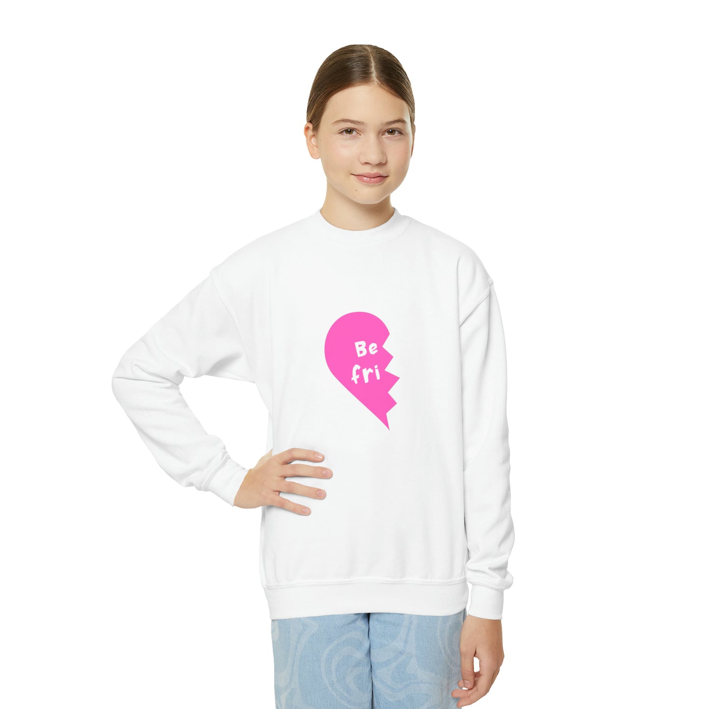 Best Friends Valentine's Day Sweatshirt, Friends Valentine's Day Sweatshirt, Friends Heart Valentine's Day Shirt