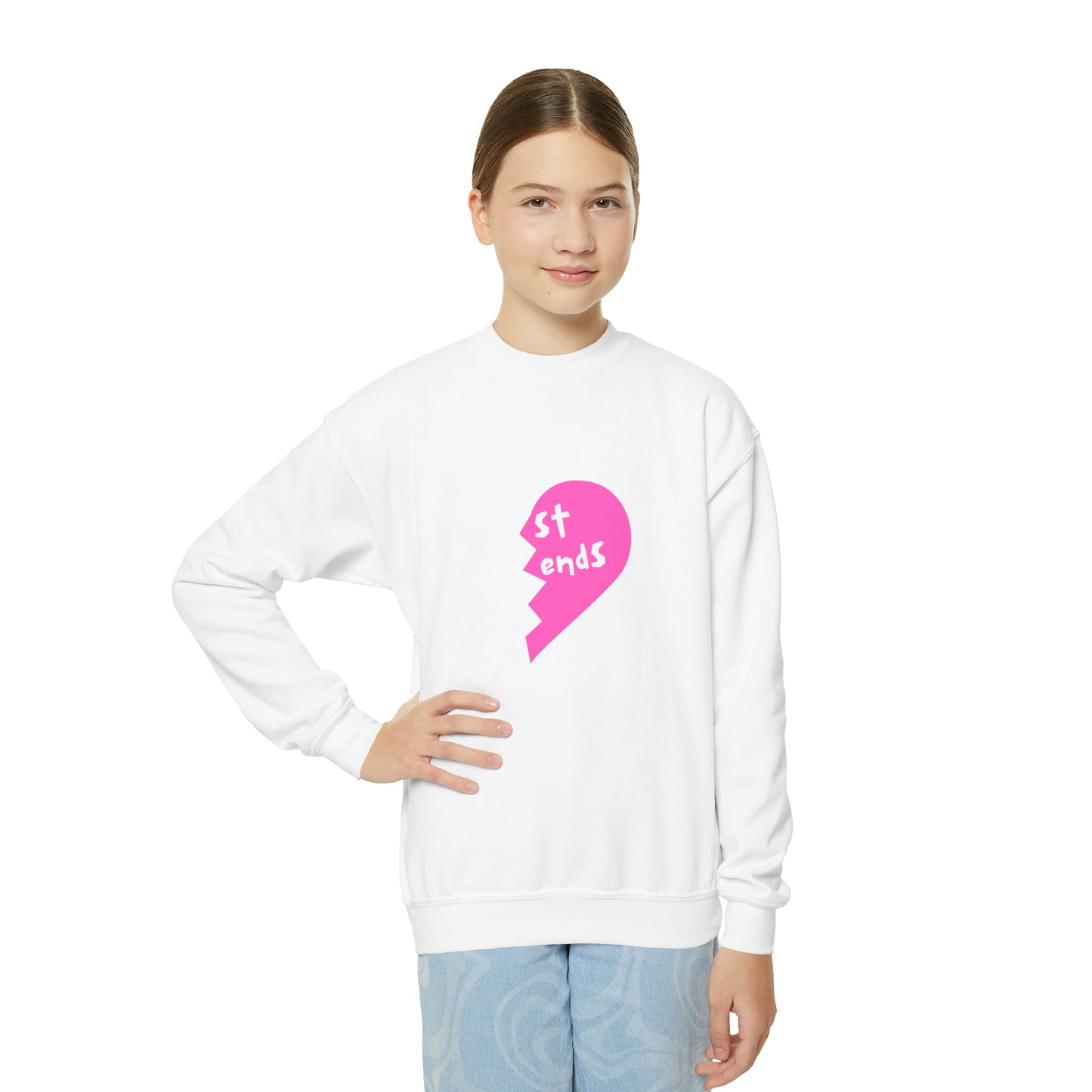 Best Friends Valentine's Day Sweatshirt, Friends Valentine's Day Sweatshirt, Friends Heart Valentine's Day Shirt