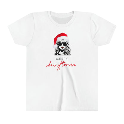 Youth Merry Swiftmas Shirt, Kids Swiftie Christmas Shirt, Youth Swiftie Shirt, Kids Swiftie Christmas Gifts