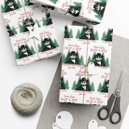 Rip Wheeler Yellowstone Christmas Wrapping Paper, Rip Yellowstone Holiday Gift Wrap, Rip Yellowstone Gift