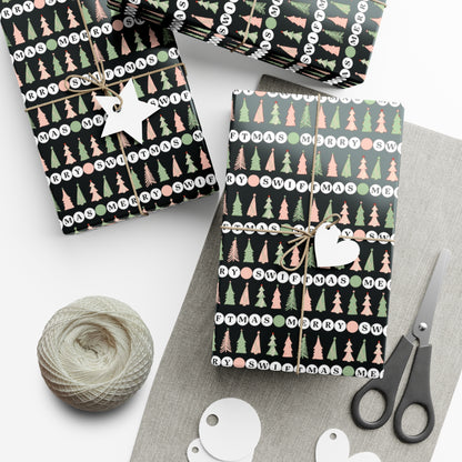 Taylor Swift "Merry Swiftmas" Christmas Wrapping Paper, Swiftie Eras Friendship Bracelet Wrapping Paper