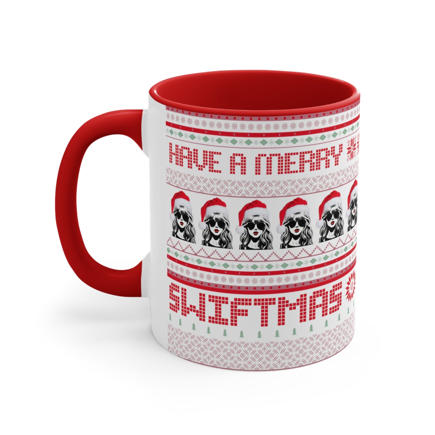 Merry Swiftmas Coffee Cup, Taylor Swift Coffee Cup, Swiftie Gift