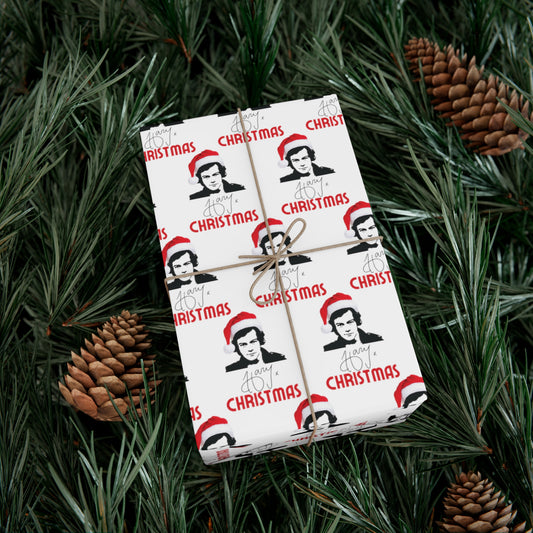 Harry Styles "Harry Christmas" Christmas Wrapping Paper, Harry Styles Holiday Gift Wrap, Harry Styles Gift