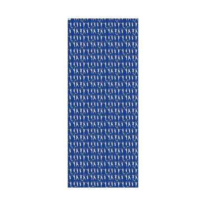 Boys in Blue Birthday Wrapping Paper - Celebration Dance Edition